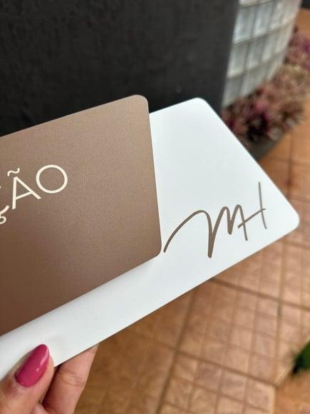 Placa de Identificação de Sala - Modelo Onix