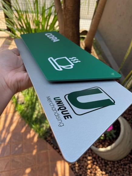 Placa de Identificação de Sala - Modelo Onix