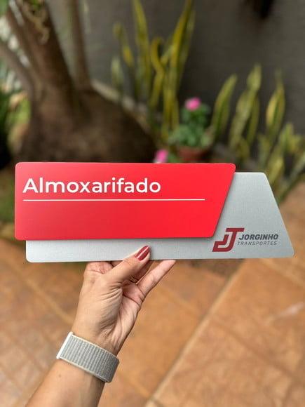 Placa de Identificação de Sala - Modelo Onix