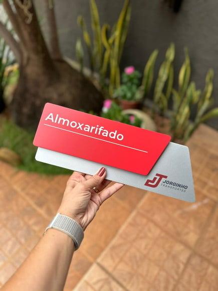 Placa de Identificação de Sala - Modelo Onix