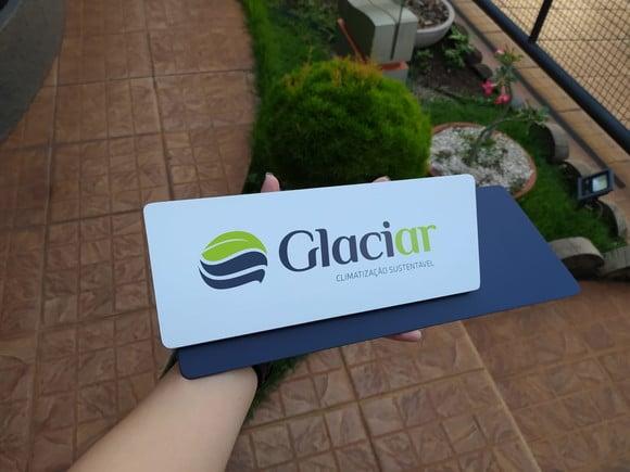 Placa de Identificação de Sala - Modelo Onix