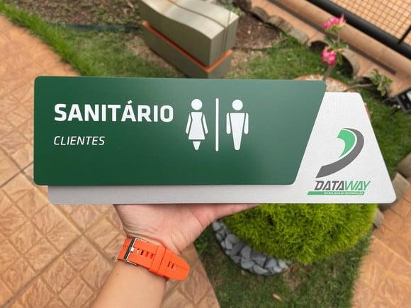 Placa de Identificação de Sala - Modelo Onix