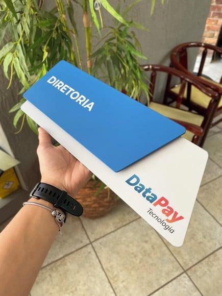 Placa de Identificação de Sala - Modelo Onix
