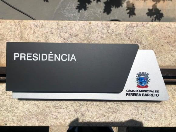 Placa de Identificação de Sala - Modelo Onix