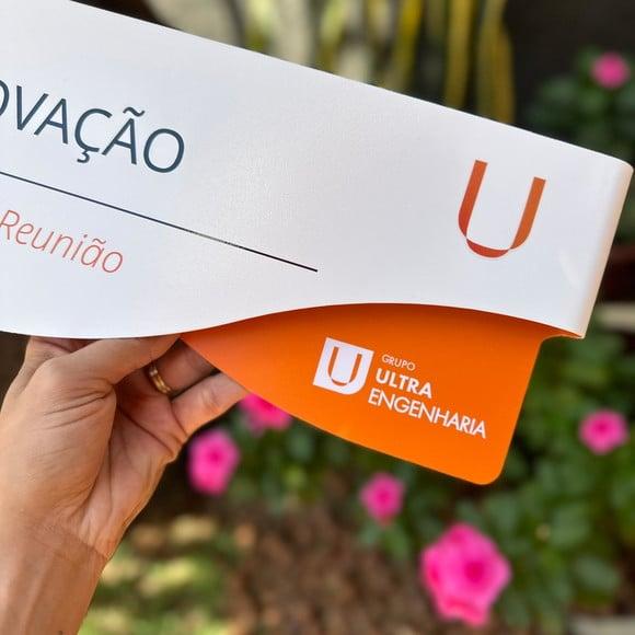 Placa de Identificação de Sala - Modelo Sodalita