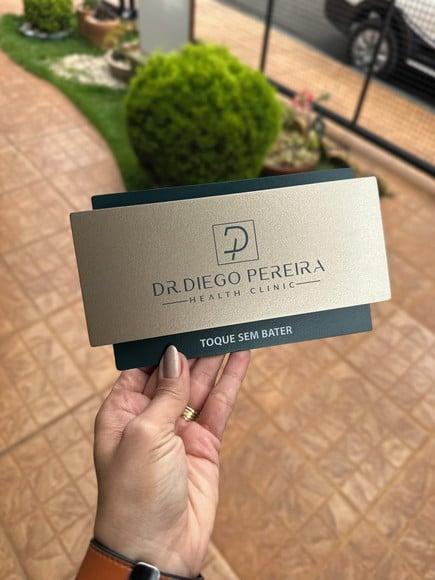 Placa de Identificação de Sala Modelo Topázio Acrílico 30x17