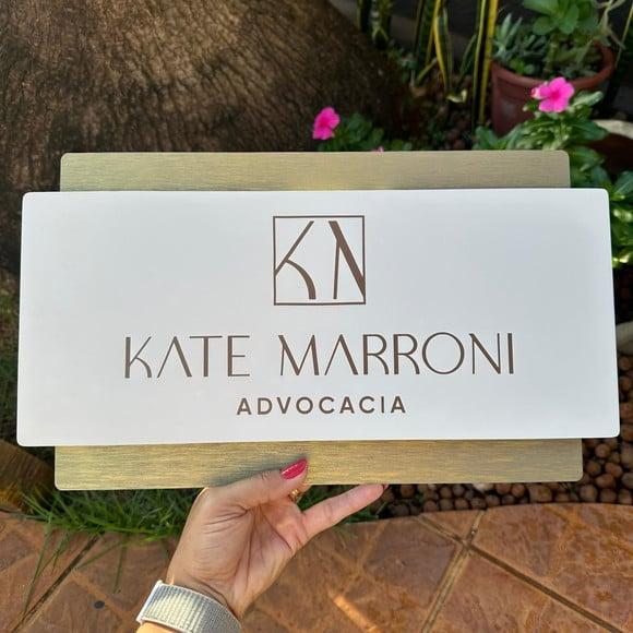 Placa de Identificação de Sala-modelo Topázio Acrílico 40x23