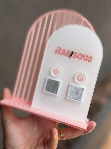 Placa de Pix - Personalizada - Rabisque