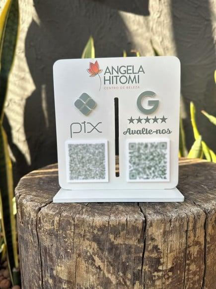 Placa de Pix - Personalizada 1 - Angelica Hitomi