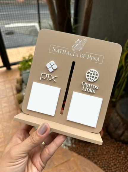 Placa de Pix - Personalizada 1 - Nathalia de Pina