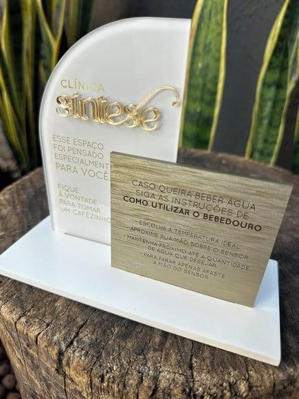 Placa de Pix - Personalizada 10 - Clinica Siniese