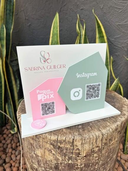 Placa de Pix - Personalizada 11 - Sabrina Guilger
