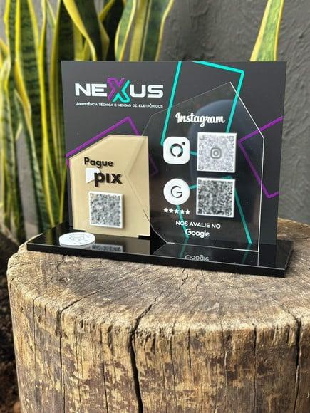Placa de Pix - Personalizada 11 - Nexus