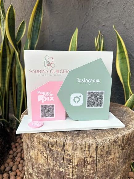 Placa de Pix - Personalizada 11 - Sabrina Guilger