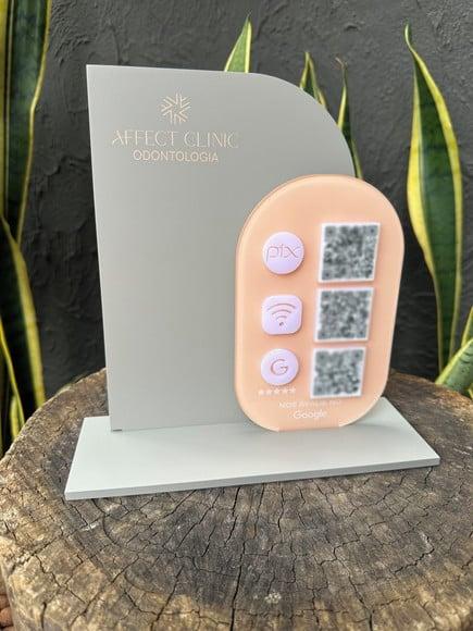 Placa de Pix - Personalizada 2 - Affect Clinic