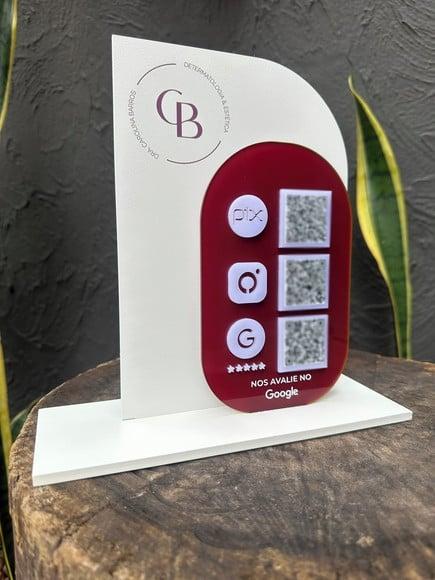 Placa de Pix - Personalizada 2 - Cb