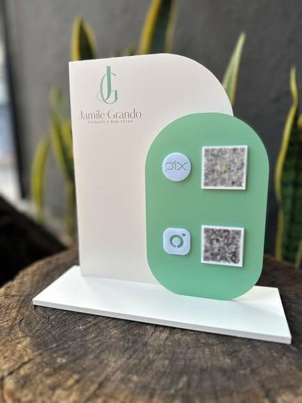 Placa de Pix - Personalizada 2 - Jamile Grando