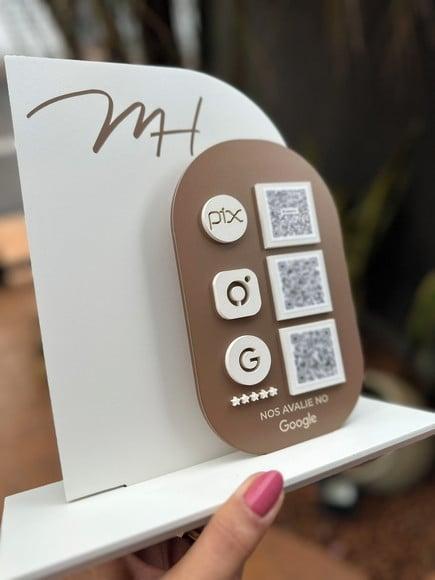 Placa de Pix - Personalizada 2 - Mh