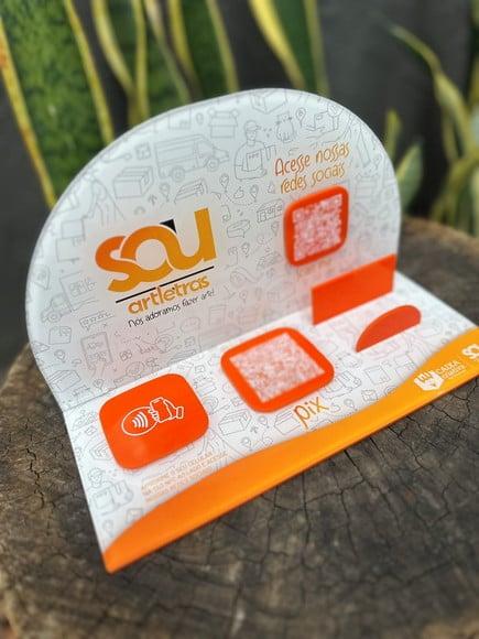 Placa de Pix - Personalizada 2 - Sou Art & Letras
