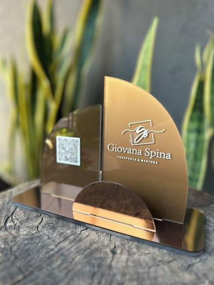 Placa de Pix - Personalizada 5 - Giovana Spina