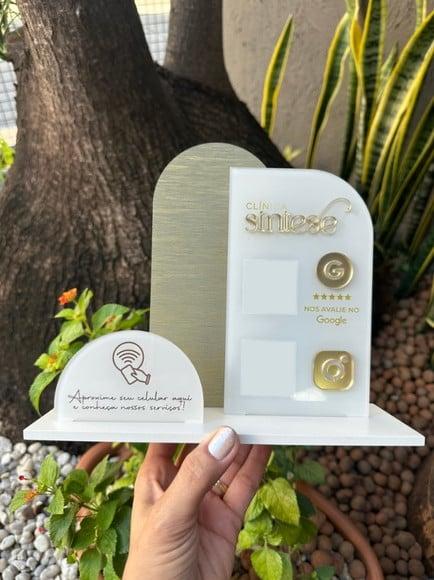 Placa de Pix - Personalizada 9 - Sintese
