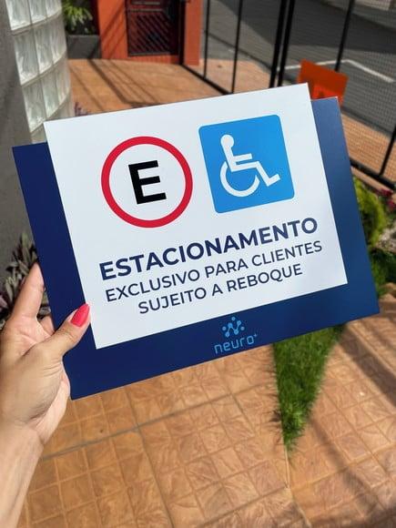 Placa Identificação de Sala - Modelo Ágata 32x26