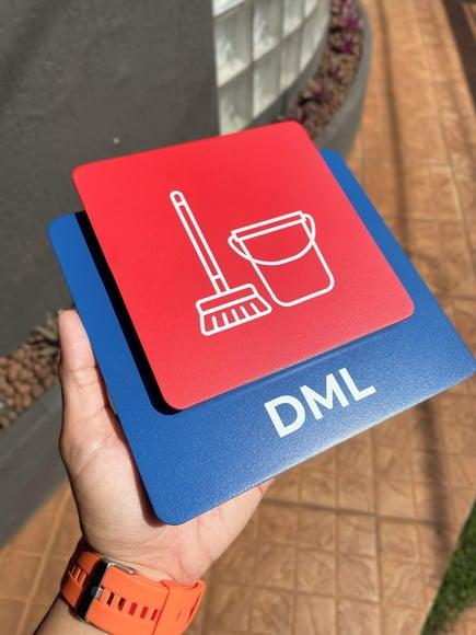 Placa Identificação Dml