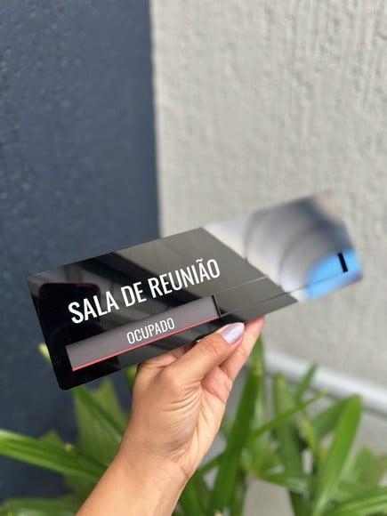 Placa Identificação Porta - Livre Ocupado