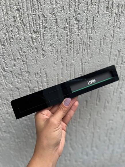 Placa Identificação Porta - Livre Ocupado