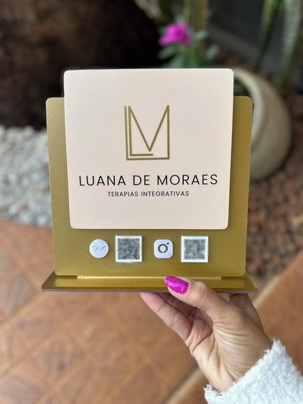 Placa Pix Personalizada