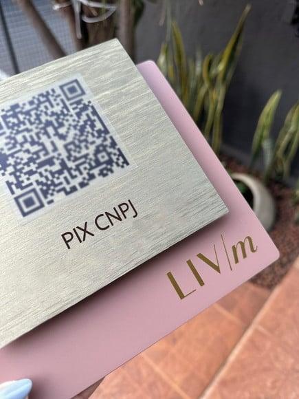 Placa Pix Personalizada