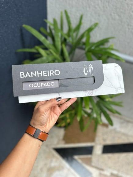 Placas Modelo Ametista e Flash Livre / Ocupado