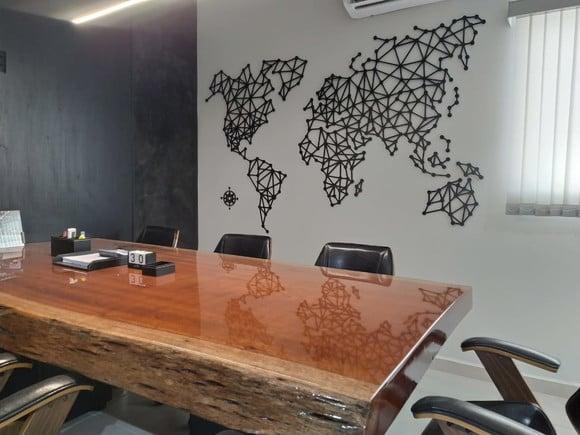 Recorte Mapa mdf 200x125