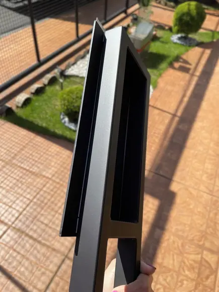 Algarismo Residencial Acm com Inox - 48x16,5 para Jardim
