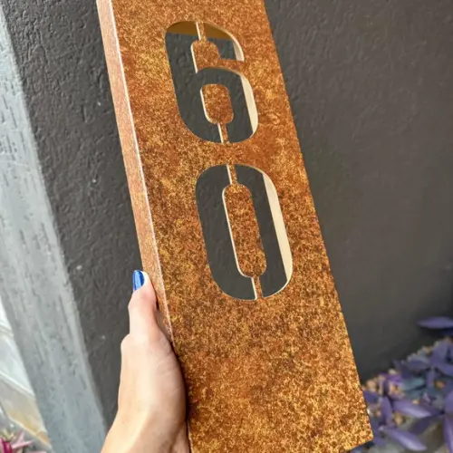 Algarismo Residencial Estruturado - 2 Dígitos 15x40