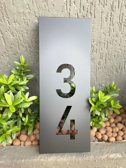 Algarismo Residencial Estruturado - 2 Dígitos 15x40