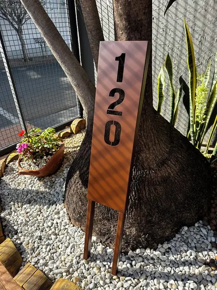 Algarismo Residencial Estruturado - para Jardim 16x60