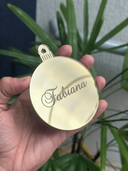 Bolas Enfeite de Natal Personalizado