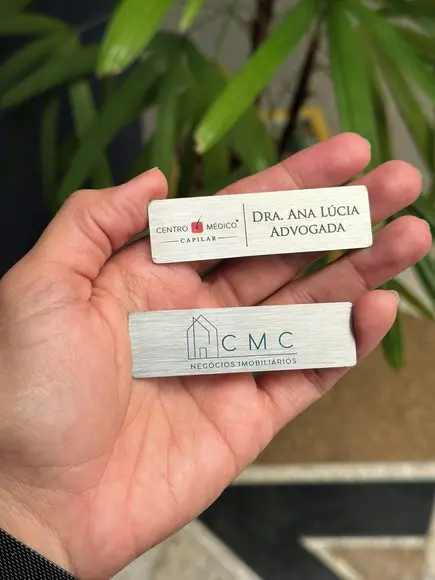 Broche Personalizado Seu Logo Fechamento Ímã