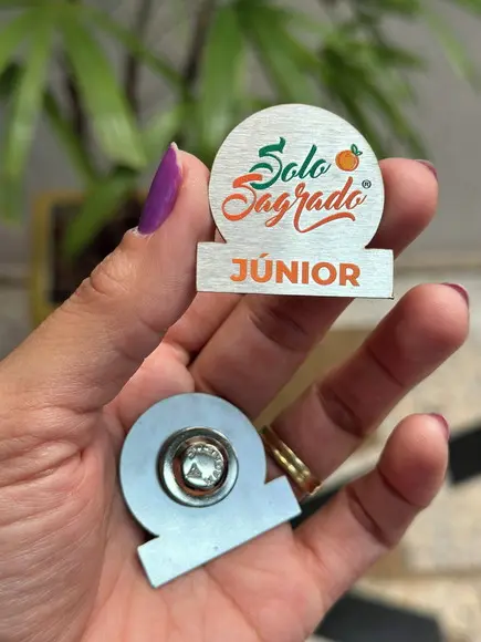 Broche Personalizado Seu Logo Fechamento Ímã