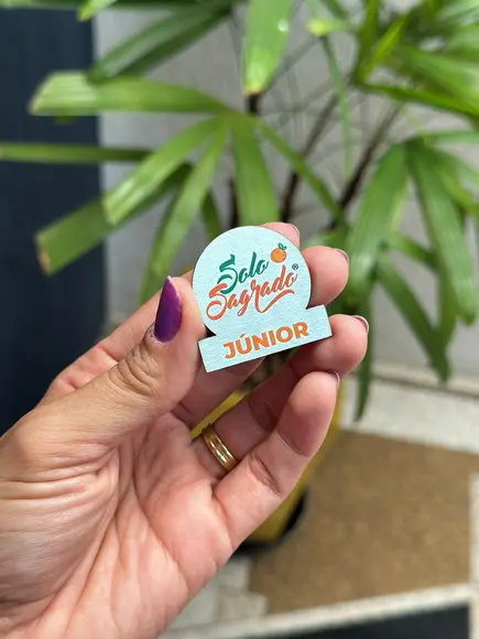 Broche Personalizado Seu Logo Fechamento Ímã