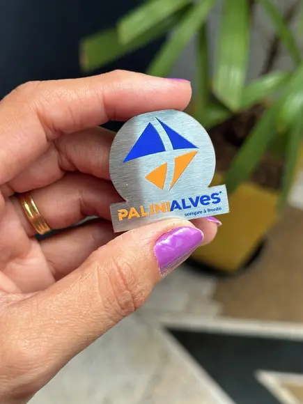 Broche Personalizado Seu Logo Fechamento Ímã