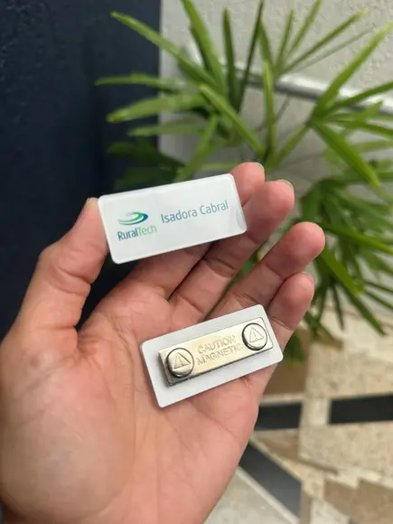 Broche Personalizado Seu Logo Fechamento Ímã
