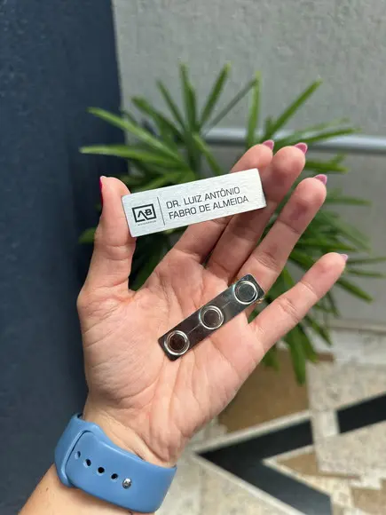 Broche Personalizado Seu Logo Fechamento Ímã