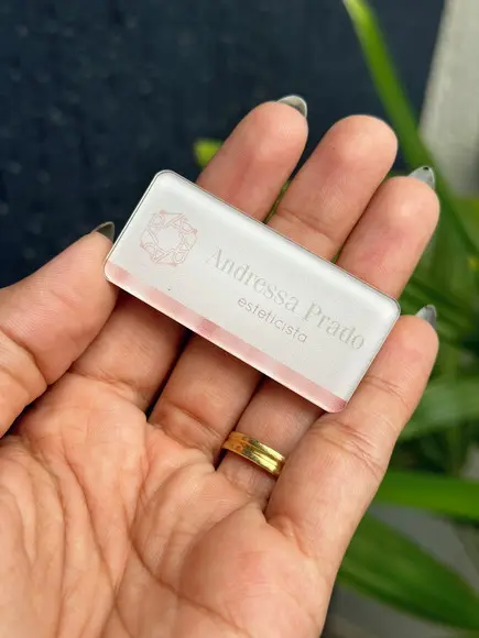 Broche Personalizado Seu Logo Fechamento Ímã