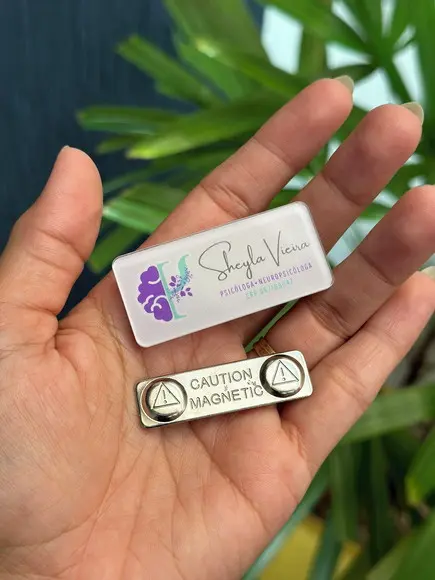 Broche Personalizado Seu Logo Fechamento Ímã