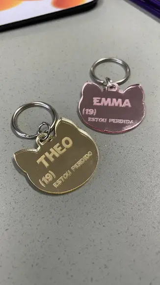 Chaveiro Acrílico Personalizado