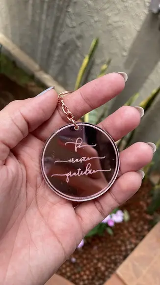 Chaveiro Acrílico Personalizado