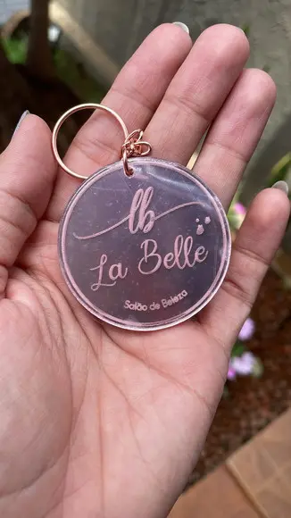 Chaveiro Acrílico Personalizado