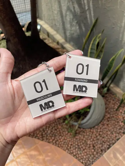 Chaveiro mdf e Acrílico Personalizado